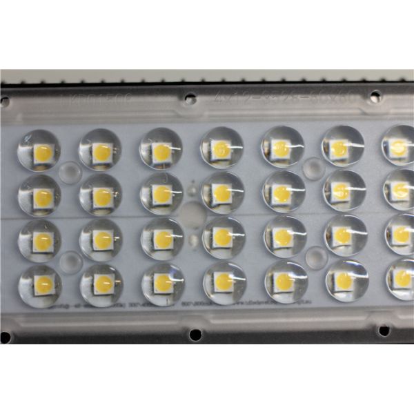 Aluminum heatsink powerful 50W Street LED Module OSRAM LED with lens