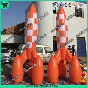 China Inflatable Rocket For Space Events factory