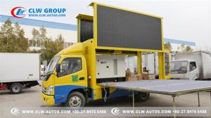 China Foton 4X2 RHD LED Billboard Truck For Roadshow on sale