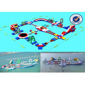 Buy cheap 2000M2 Water Area Inflatable Water Parks , Amusement Sea Water Sport Games from wholesalers