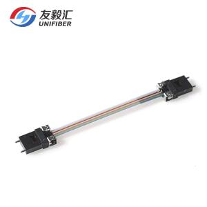 High Precision MT FA Short Patch Cord 8F 12F 24F Bare Ribbon Fiber