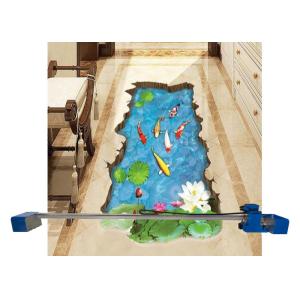 China Silent 2880dpi Multifunction Flatbed Printer Digital Ground Machine 3d Effects factory