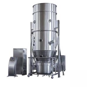 China SS304 SS316 Fluid Bed Drying Granulator Pharmaceutical Boiling Granulating Equipment factory