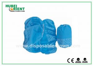 China Non-Woven Medical Use Shoe Covers/Waterproof Work Shoe Covers For Disposable Use factory