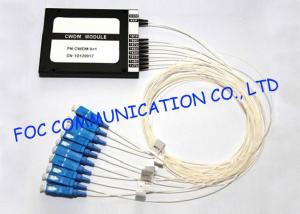 China CWDM optical multiplexers Mux / Demux Module 8 + 1 Channel High Isolation on sale