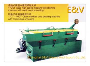 China Four Axis Horizontal Copper Fine Wire Drawing Machine With Flip Up Security Door on sale