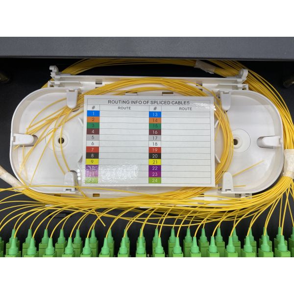 E2000 SC 48 Port ODF 480mm Fiber Optic Patch Panel