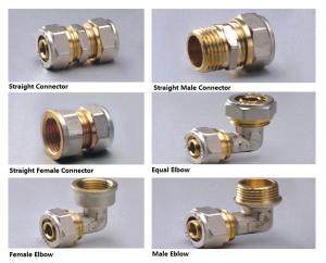 China Compression Fitting and Pressing Fitting for PE-AL-PE, PE-AL-PEX, PEX-AL-PEX PERT-AL-PERT factory