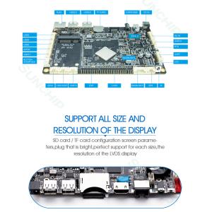 China RK3288 Android Motherboard For Media Player/POS/Vending Machine/All In One Machine factory
