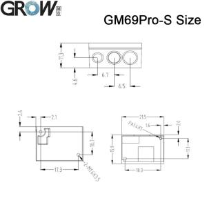 GROW GM69PRO-S 1280*800CMOS OCR/1D/2D Barcode Scanner Module Support OCR