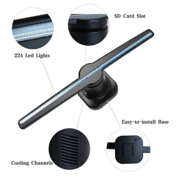 Wifi 3D Hologram Advertising Display