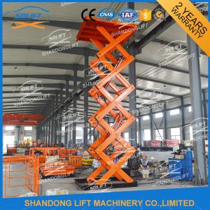 China Low Profile Lift Table Hydraulic Scissor Lift Table / Material Handling Lifts on sale