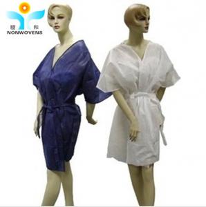 China Female Hotel Disposable Spa Robes Eco friendly S-3XL Size factory
