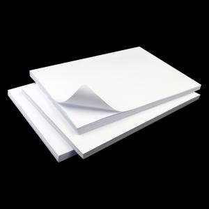 China Matte Siticker Paper Self Adhesive Label Paper A3 80g / Square Meter factory