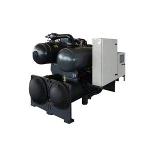 Buy cheap R22 Falling Film Evaporator Semi Hermetic Hvac Chiller Plant Screw Chiller from wholesalers