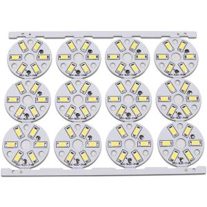 China OSP Treatment Alumnium LED Light PCB Assembly on sale