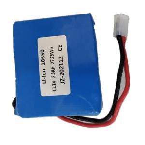 China 18650 Cell 12 Volt Lithium Battery Pack 3500mAh 12v 40w for Consumer Electronics factory