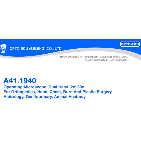Dual Head WF12.5x Operating Microscope For Orthopedics