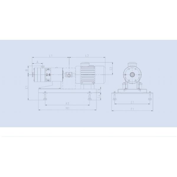 Refinement Multi Stage Emulsifying Homogenizing Pump