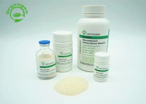 99% Purity Recombinant Hsa Derived From Rice Same Sequence With Plasma Hsa