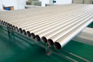 China Corrosion Preventive 18m Seamless Titanium Tube For Seawater Desalination factory