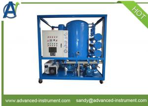 China 4000L/H Double Stage High Vacuum Oil Purifier for Transformer Oil Purification on sale