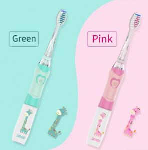 China Sonic Vibrating Kids Rechargeable Toothbrush , Multi Colors Baby Sonic Toothbrush factory
