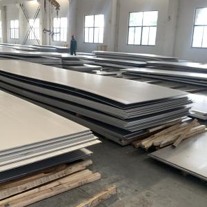 China 1500mm Brushed Stainless Steel Rolled Plate factory
