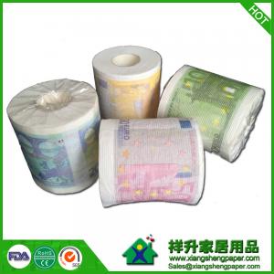 China printed toilet roll tissue soft virgin wood pulp high quality paper factory