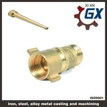 China Cast NPT Full Port Private Label on Handle Brass Flange Ball Valve factory