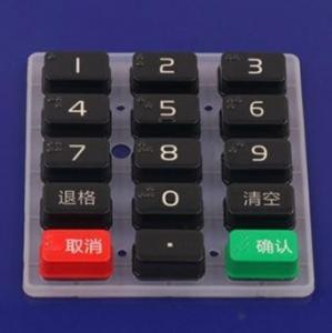 China Waterproof Custom Silicone Rubber Keypads factory