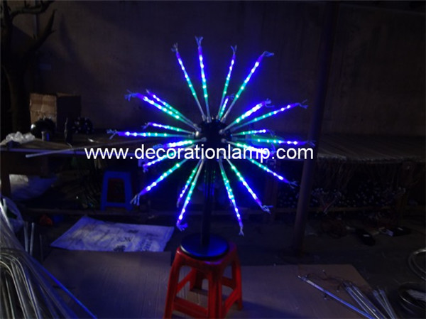 Color-changing LED firework light