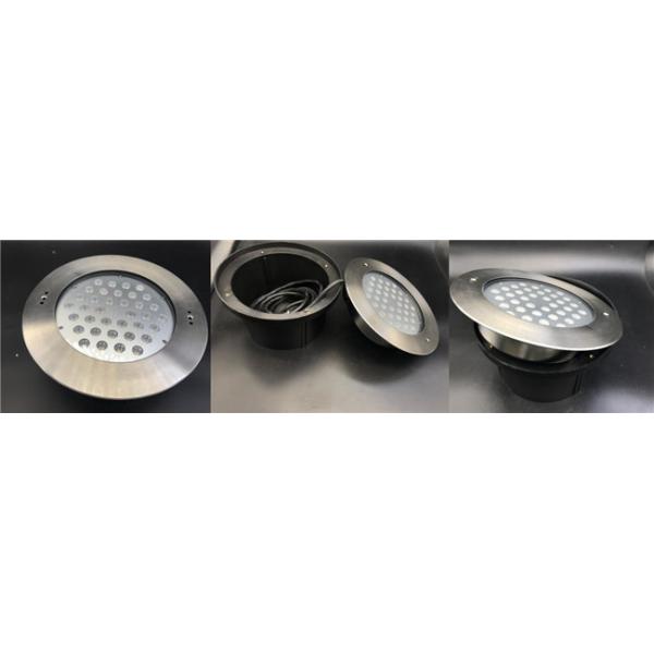 3000K 36Pcs Cree LED Underwater Lights DC24V RGB 3 In 1 With DMX512