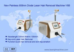 China Painless 808nm Diode Laser Hair Removal Machine Clinic Use factory