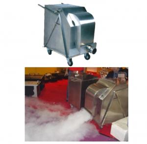 China 3000 W Dry Ice Machine Stainless Steel Exterior For Wedding Party Fog on sale