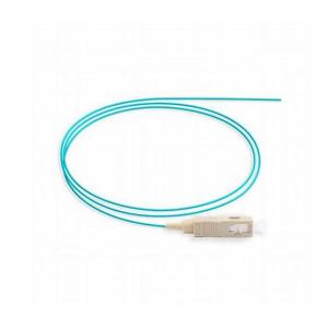 China SC UPC OM3 Fiber Pigtail LSZH 1 Core Length Customized Duplex factory