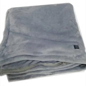 China Low Voltage Heated Infrared Blanket 80 X 150cm Safe Heated Bed Sheet With USB on sale
