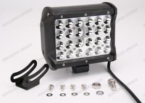 China 72W Cree 4 Row LED Offroad Light Bar Waterproof With Diecast Alumium Housing factory