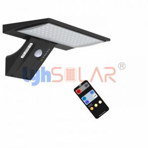 China 2600mAh Solar Sensor Wall Lights 4.2W With 90 High Bright LEDs Total 520 Lumen Security Lights factory