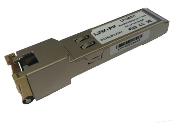 China ABCU-5731RZ 1.25 GBd SFP Optical Module over Category 5 Cable With Low Voltage factory