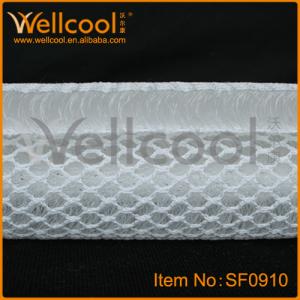 China high permeability and washble warp knitted polyester fabric with top quality factory