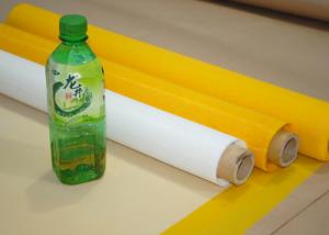 China NSF Test White Silk Screen Mesh Roll For T- Shirt Printing , 305cm Width on sale