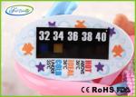 Heat-sensitive Liquid Crystal Baby Bath Thermometer Card For Baby Healthy Care