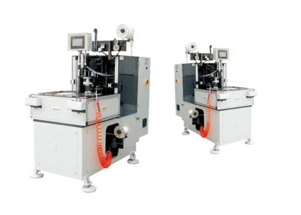 China Coil Head Lacing / Binding Machine with Turntable and Double Lacing Needles factory