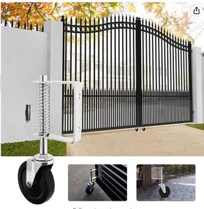 China 8inch Heavy Duty Sliding Spring Gate Wheel for Garden and Fence Gate Easy to Install on sale