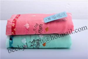 China super soft zero twisted cotton face towel with Super absorbent on sale