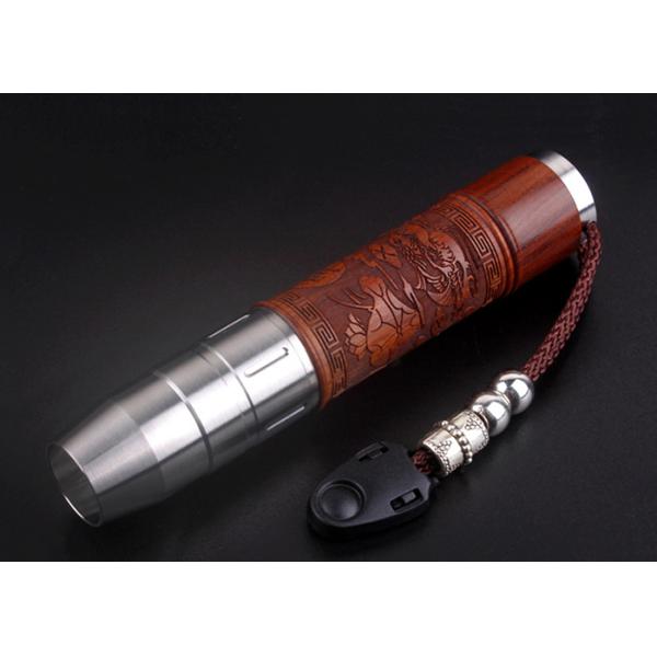 Powerful Three Light Source CREE Expert Gem Torch Using 18650 Li-ion Battery