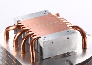 China Anti Anodizing Copper Pipe Heat Sink Customizable Design And Efficient Performance on sale