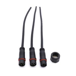 Buy cheap PVC Screw Type Wire Connector , Ip68 2 Pin Connector M18 For LED Strip from wholesalers