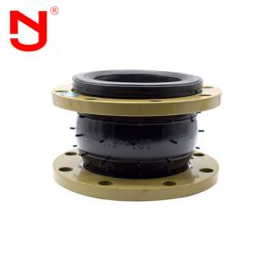 China PN16 Neoprene Bellows Rubber Expansion Flexible Joint Coupling factory